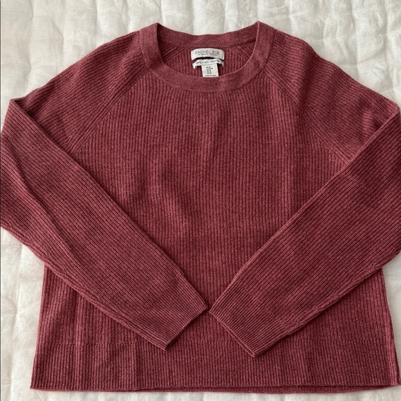 Rachel Zoe Cashmere Berry Sweater - Picture 1 of 3